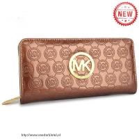 michael kors logo-print groot bruin portefeuilles Handtassen Van hfh91729